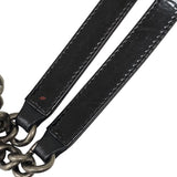 シャネル CHANEL ボーイシャネル チェーントート ブラック パテントレザー レディース ショルダーバッグ
