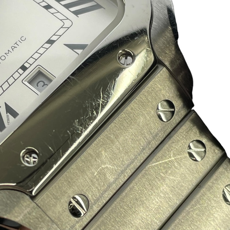 カルティエ Cartier サントス ドゥ カルティエ LM WSSA0018 シルバー SS 自動巻き メンズ 腕時計