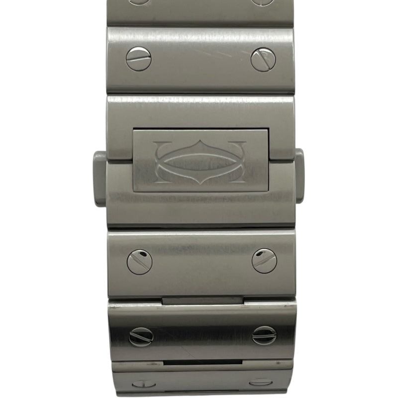 カルティエ Cartier サントス ドゥ カルティエ LM WSSA0018 シルバー SS 自動巻き メンズ 腕時計