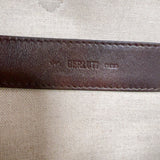 ベルルッティ Berluti アイコンプリントトート ブラウン　 キャンバス/レザー メンズ トートバッグ