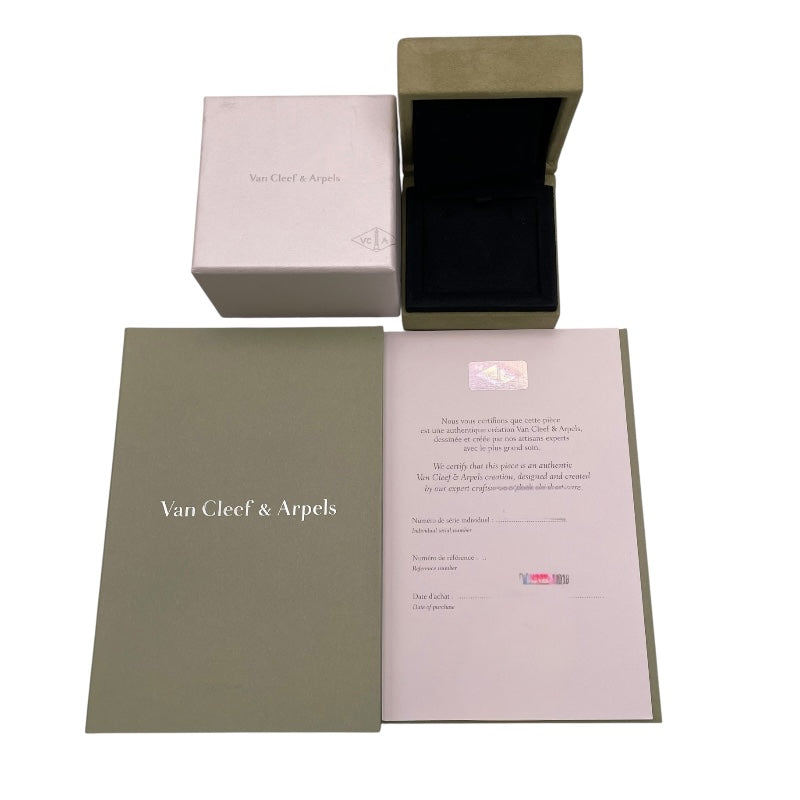ヴァンクリーフ＆アーペル Van Cleef & Arpels ヴィンテージアルハンブラ ネックレス イエローゴールド 750YG/ダイヤモンド/マザーオブパール ダイヤモンド ジュエリー