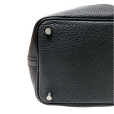 エルメス HERMES ピコタンロックPM C刻印　(2018年製) ブラック/シルバー金具 トリヨンクレマンス レディース ハンドバッグ