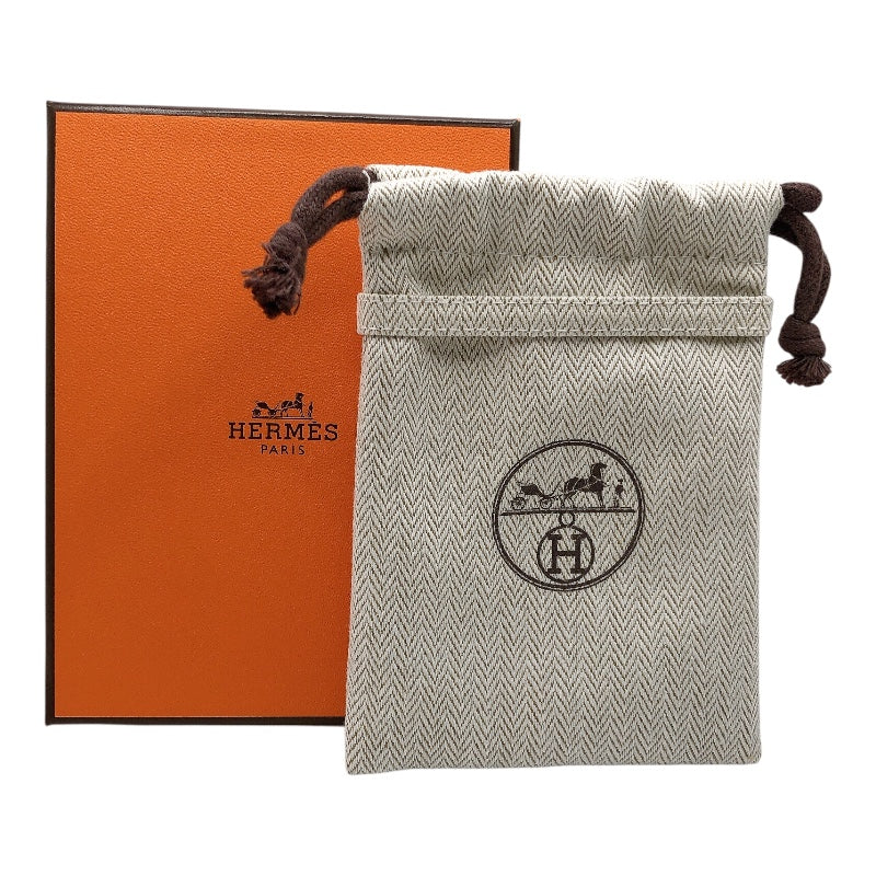 エルメス HERMES シュヴァルネックレス メタル　ウッド アクセサリー
