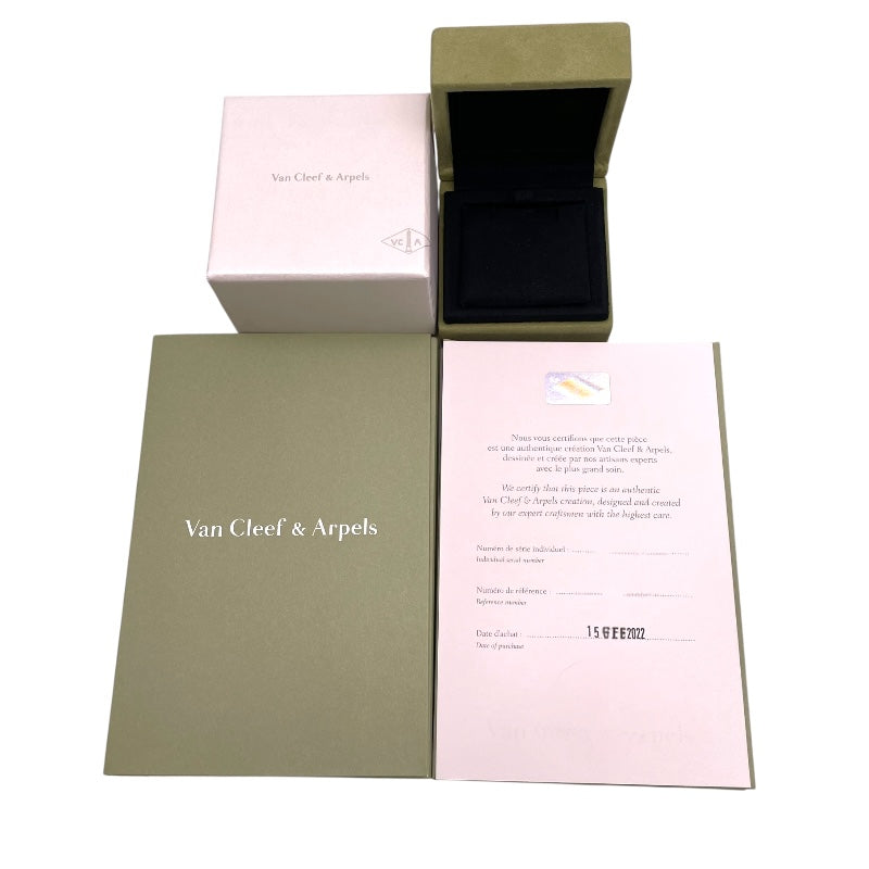 ヴァンクリーフ＆アーペル Van Cleef & Arpels スウィートアルハンブラ パピヨンネックレス イエローゴールド 750YG/マザーオブパール マザーオブパール ジュエリー
