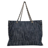 シャネル CHANEL ココマーク夜間飛行デニムチェーントート A31932 デニム レディース トートバッグ