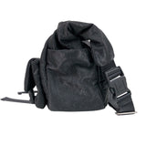シャネル CHANEL チョコバースポーツライン2WAYショルダー A33035 ブラック　 サテン ユニセックス ボディバッグ