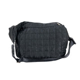 シャネル CHANEL チョコバースポーツライン2WAYショルダー A33035 ブラック　 サテン ユニセックス ボディバッグ