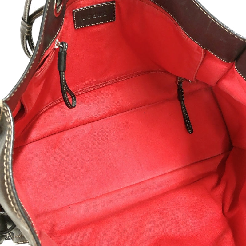 ロエベ LOEWE アナグラムロゴトートバッグ レザー ユニセックス トートバッグ
