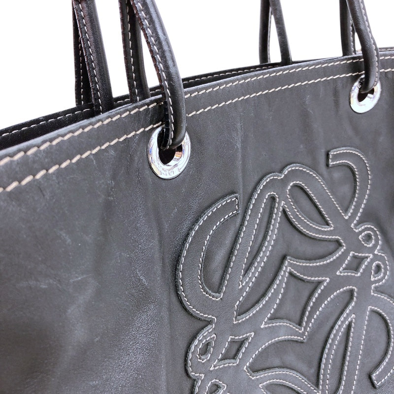 ロエベ LOEWE アナグラムロゴトートバッグ レザー ユニセックス トートバッグ