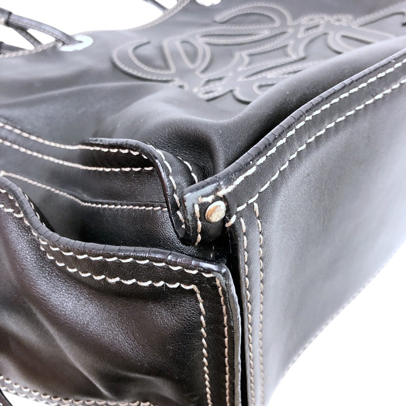 ロエベ LOEWE アナグラムロゴトートバッグ レザー ユニセックス トートバッグ