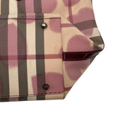 バーバリー BURBERRY バーバリーチェックトートバッグ チェック柄 PVC/エナメル レディース トートバッグ