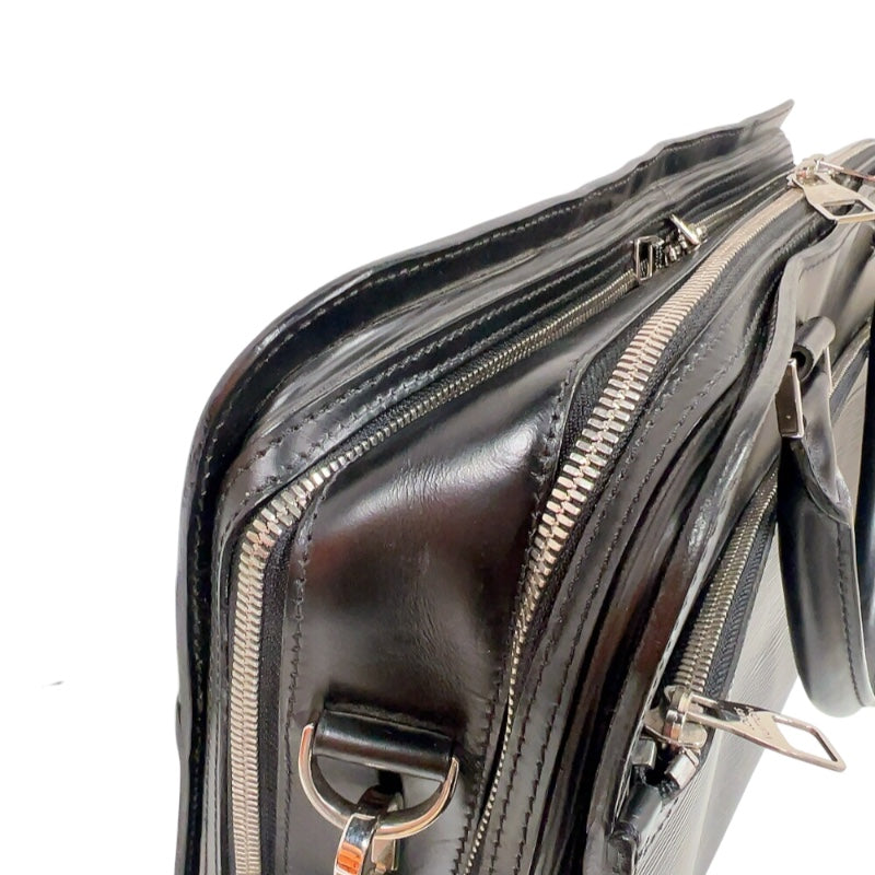 ルイ・ヴィトン LOUIS VUITTON バサーノMM M54032 ノワール　シルバー金具 エピ メンズ ショルダーバッグ