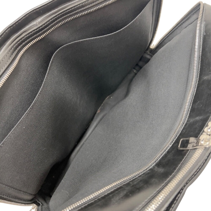 ルイ・ヴィトン LOUIS VUITTON バサーノMM M54032 ノワール　シルバー金具 エピ メンズ ショルダーバッグ