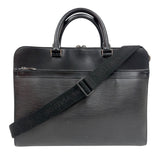ルイ・ヴィトン LOUIS VUITTON バサーノMM M54032 ノワール　シルバー金具 エピ メンズ ショルダーバッグ