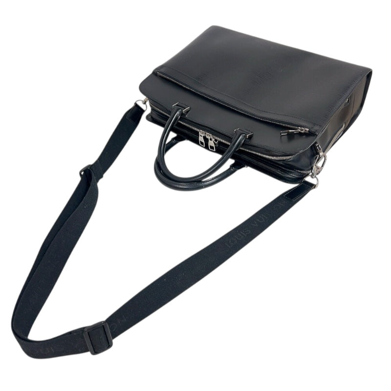 ルイ・ヴィトン LOUIS VUITTON バサーノMM M54032 ノワール　シルバー金具 エピ メンズ ショルダーバッグ