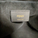 フェンディ FENDI マンマバケットミディアム 8BR833 ブラック　ゴールド金具 ナッパレザー レディース ショルダーバッグ