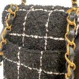 シャネル CHANEL ツイードバックパック AS4493 ブラック　ゴールド金具 ラムスキン/ツイード レディース リュック・デイパック