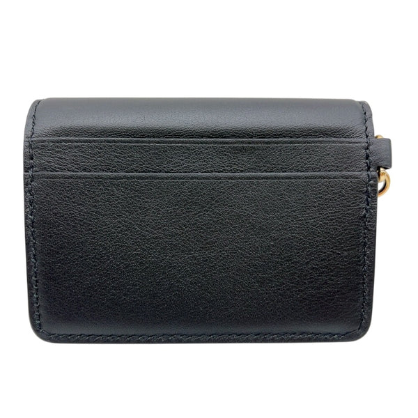 ルイ・ヴィトン LOUIS VUITTON ポルトカルトレクト・ヴェルソLVブルーム M14626 ノワール カーフレザー ユニセックス カードケース