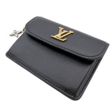 ルイ・ヴィトン LOUIS VUITTON ポルトカルトレクト・ヴェルソLVブルーム M14626 ノワール カーフレザー ユニセックス カードケース