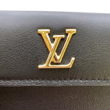ルイ・ヴィトン LOUIS VUITTON ポルトカルトレクト・ヴェルソLVブルーム M14626 ノワール カーフレザー ユニセックス カードケース