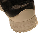 ジミーチュウ JIMMY CHOO レースローカットスニーカー JCWJC8TRZ ブラック レザー レディース スニーカー