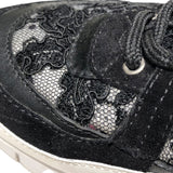 ジミーチュウ JIMMY CHOO レースローカットスニーカー JCWJC8TRZ ブラック レザー レディース スニーカー