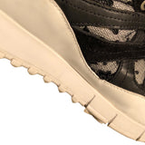 ジミーチュウ JIMMY CHOO レースローカットスニーカー JCWJC8TRZ ブラック レザー レディース スニーカー