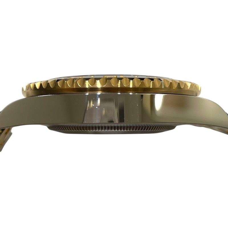 ロレックス ROLEX GMTマスター2 126713GRNR ブラック K18/SS メンズ 腕時計
