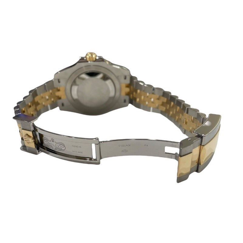 ロレックス ROLEX GMTマスター2 126713GRNR ブラック K18/SS メンズ 腕時計