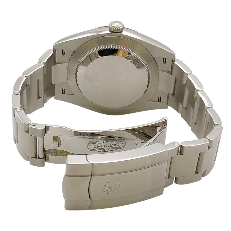 ロレックス ROLEX オイスターパーペチュアル41 124300 ネイビー SS メンズ 腕時計