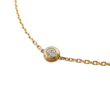 カルティエ Cartier ダムール ブレスレットXS イエローゴールド 750YG ジュエリー