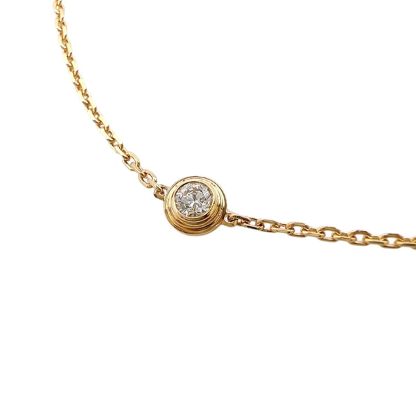 カルティエ Cartier ダムール ブレスレットXS イエローゴールド 750YG ジュエリー