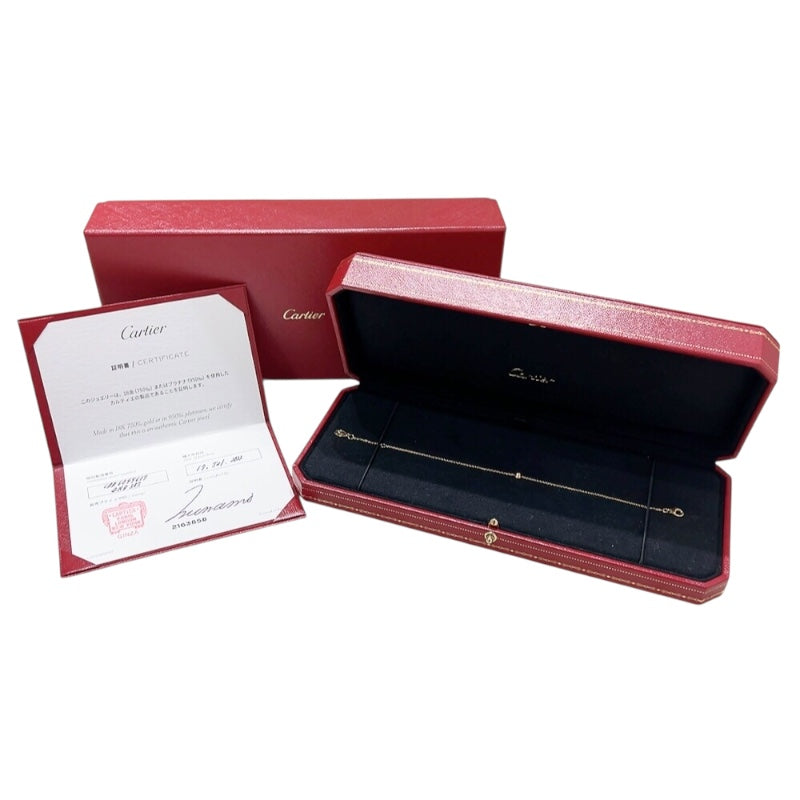カルティエ Cartier ダムール ブレスレットXS イエローゴールド 750YG ジュエリー