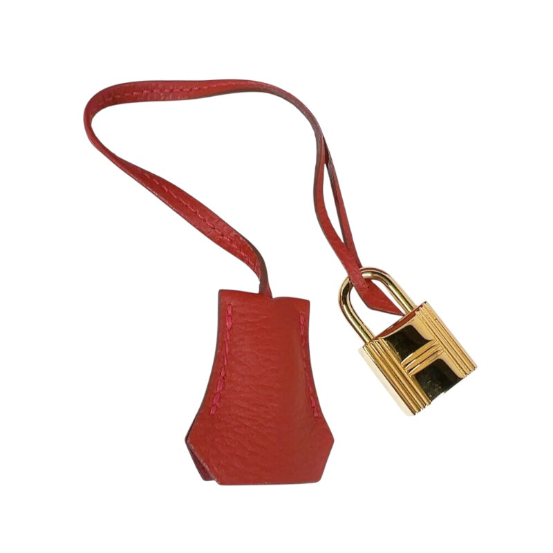 エルメス HERMES ケリー32 内縫い □Q刻印　(2013年製) ヴァーミリオン　ゴールド金具 トゴ レディース ハンドバッグ
