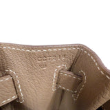 エルメス HERMES ケリー32 内縫い C刻印　(2018年製) エトゥープ　ゴールド金具 トゴ レディース ハンドバッグ