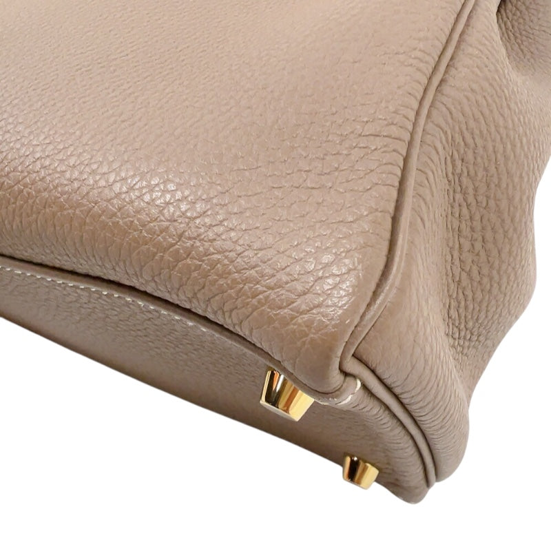エルメス HERMES ケリー32 内縫い C刻印　(2018年製) エトゥープ　ゴールド金具 トゴ レディース ハンドバッグ
