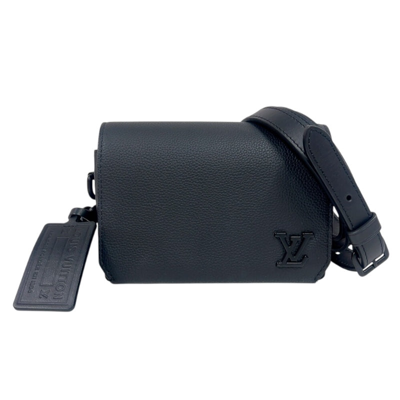 ルイ・ヴィトン LOUIS VUITTON ファストライン・ウェアラブル ウォレット M82085 ブラック アエログラム メンズ ショルダーバッグ