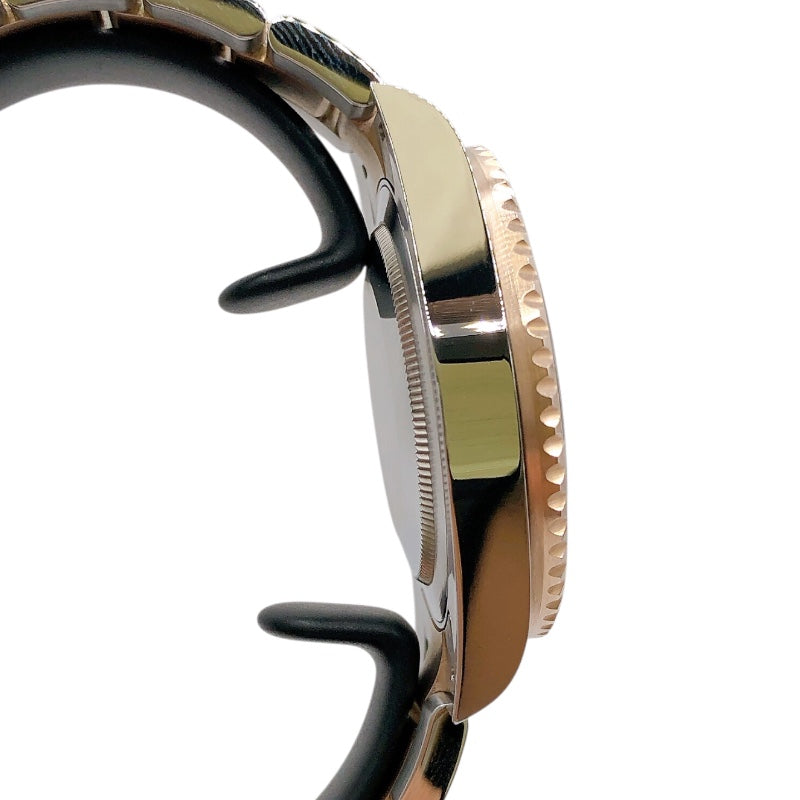ロレックス ROLEX GMTマスター2 126711CHNR ブラック PG/SS メンズ 腕時計