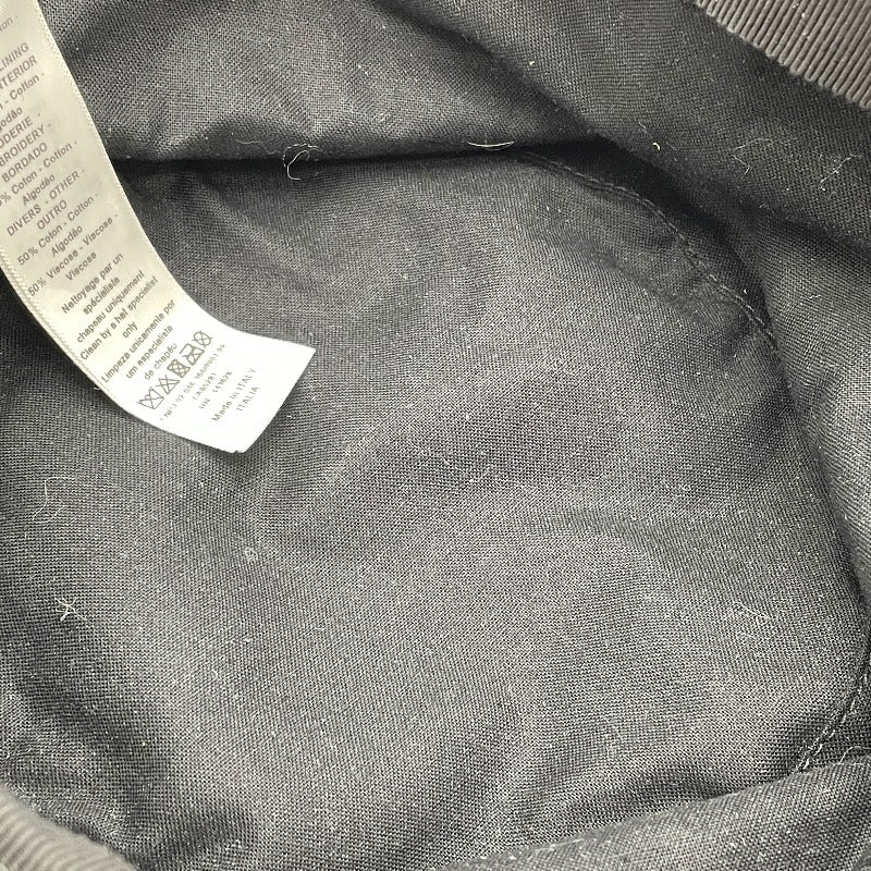 クリスチャン・ディオール Christian Dior オブリーク総柄ボブハット 11D0B923I132 グレー コットン メンズ その他ファッション雑貨