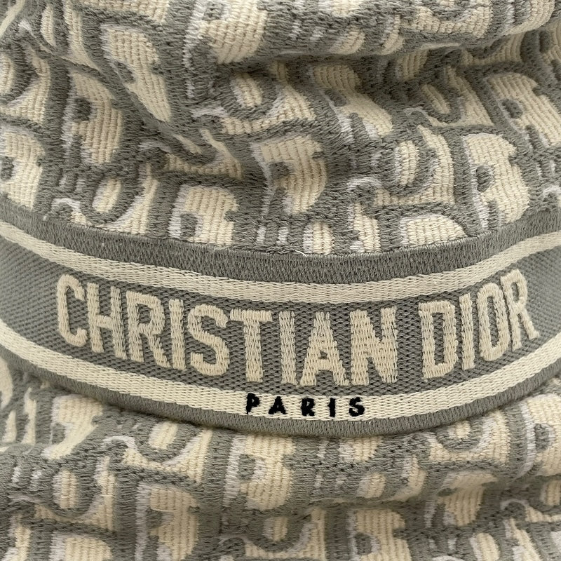 クリスチャン・ディオール Christian Dior オブリーク総柄ボブハット 11D0B923I132 グレー コットン メンズ その他ファッション雑貨
