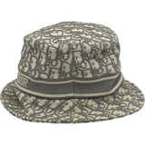 クリスチャン・ディオール Christian Dior オブリーク総柄ボブハット 11D0B923I132 グレー コットン メンズ その他ファッション雑貨