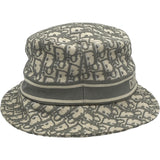 クリスチャン・ディオール Christian Dior オブリーク総柄ボブハット 11D0B923I132 グレー コットン メンズ その他ファッション雑貨