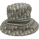クリスチャン・ディオール Christian Dior オブリーク総柄ボブハット 11D0B923I132 グレー コットン メンズ その他ファッション雑貨