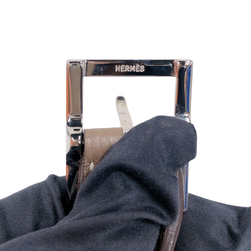 エルメス HERMES トリム35 □I刻印　(2005年製) エトゥープ　シルバー金具 トリヨンクレマンス レディース ハンドバッグ