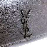 サンローラン SAINT LAURENT ケイトミディアム 364021 ブラック カーフ レディース ショルダーバッグ