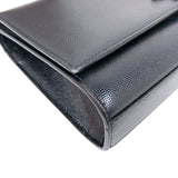 サンローラン SAINT LAURENT ケイトミディアム 364021 ブラック カーフ レディース ショルダーバッグ