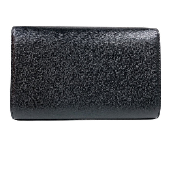 サンローラン SAINT LAURENT ケイトミディアム 364021 ブラック カーフ レディース ショルダーバッグ