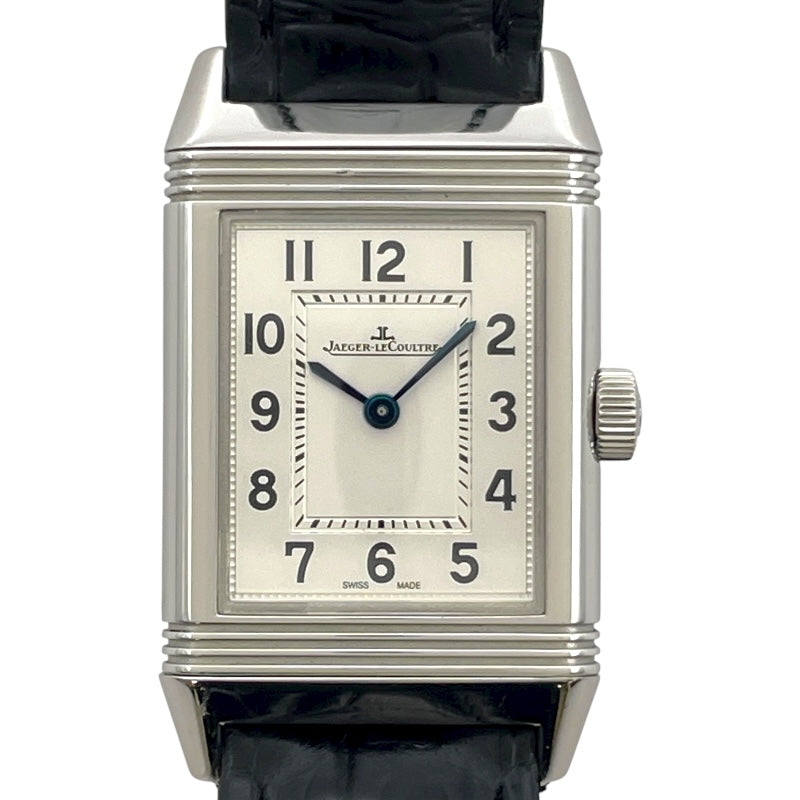 ジャガー・ルクルト JAEGER-LE COULTRE レベルソ クラシック スモール Q2618540 シルバー SS クオーツ ユニセックス 腕時計