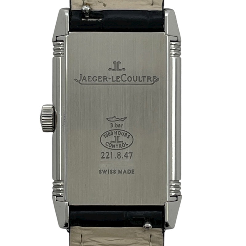 ジャガー・ルクルト JAEGER-LE COULTRE レベルソ クラシック スモール Q2618540 シルバー SS クオーツ ユニセックス 腕時計