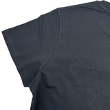 モンクレール MONCLER ロゴワッペン半袖シャツ ブラック コットン レディース 半袖Ｔシャツ